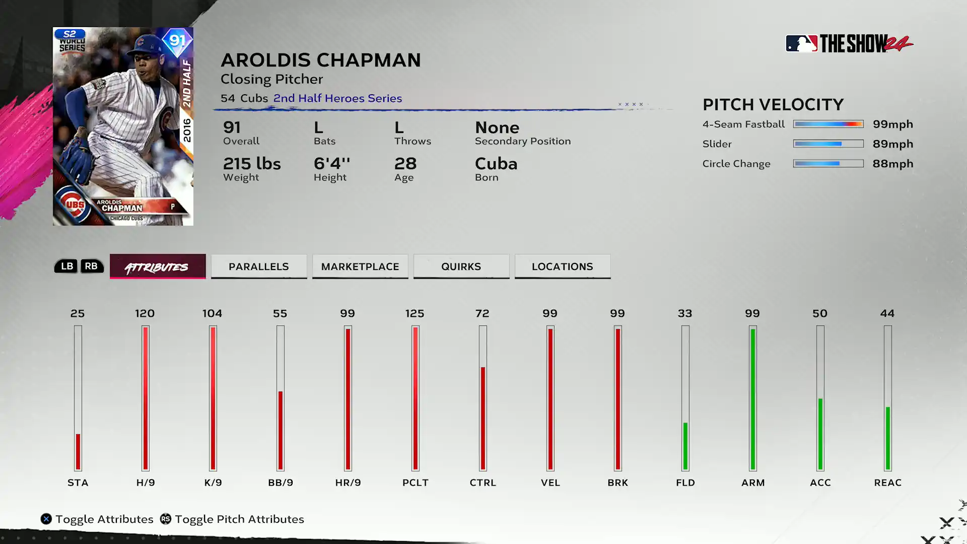 2nd Half Heroes Aroldis Chapman - Season 2 Collection