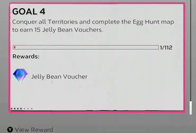 Updated Egg Hunt Conquest Jelly Bean Reward