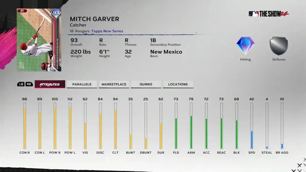 Topps Now Mitch Garver - Team Affinity S1 CH2