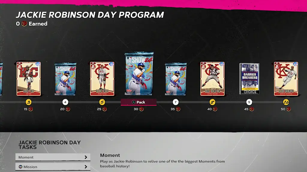 Jackie Robinson Day Program Structure