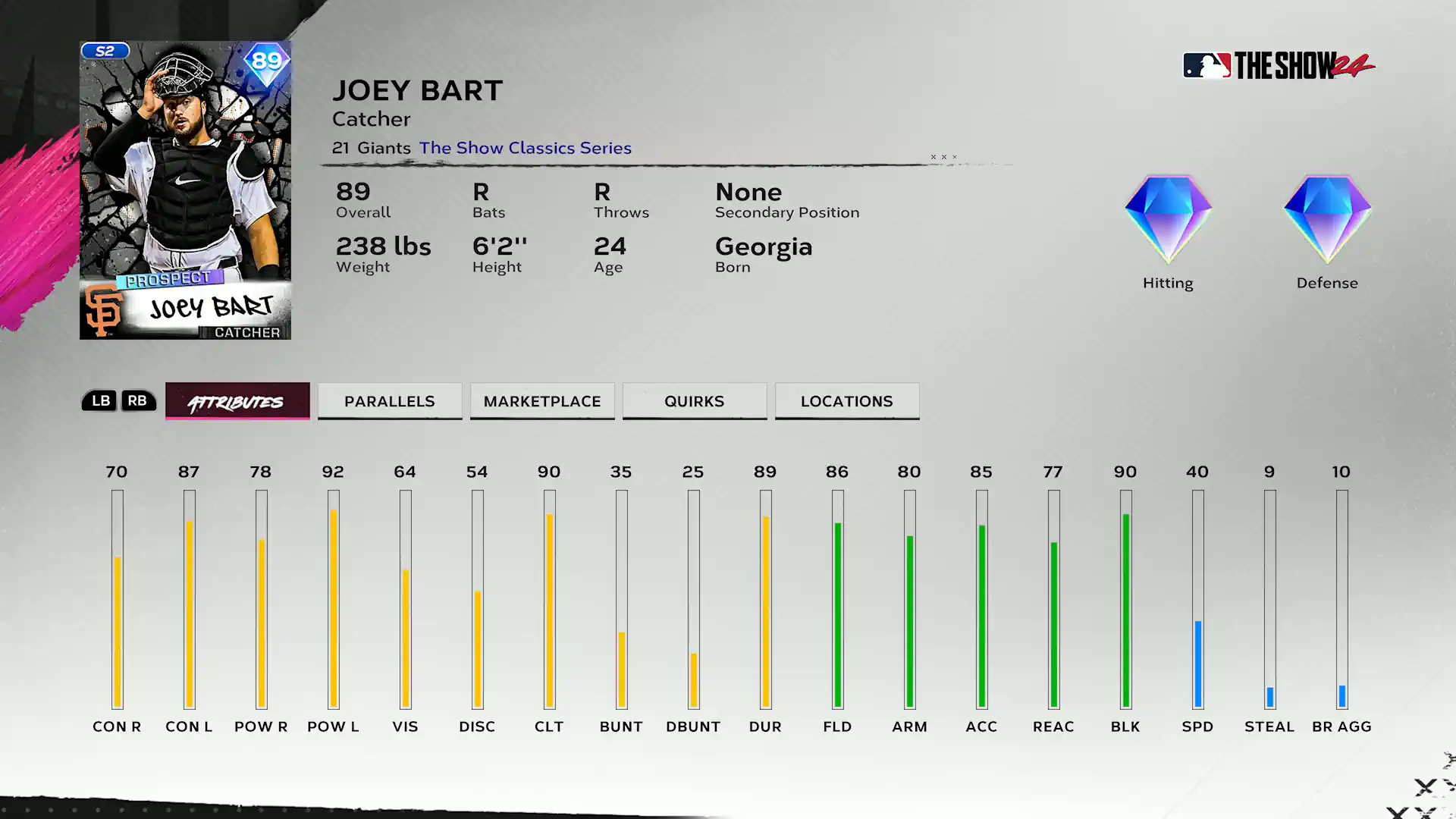 The Show Classics Joey Bart - Team Affinity Season 2 Chapter 1