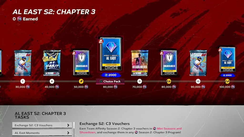 MLB The Show 24 Season 2 Chapter 3 Program