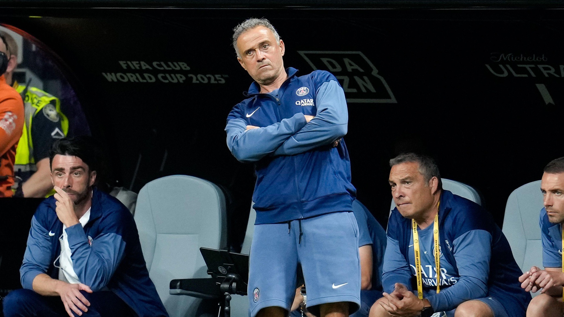 Head coach Luis Enrique will be hoping to help PSG add to their Champions League success of last season