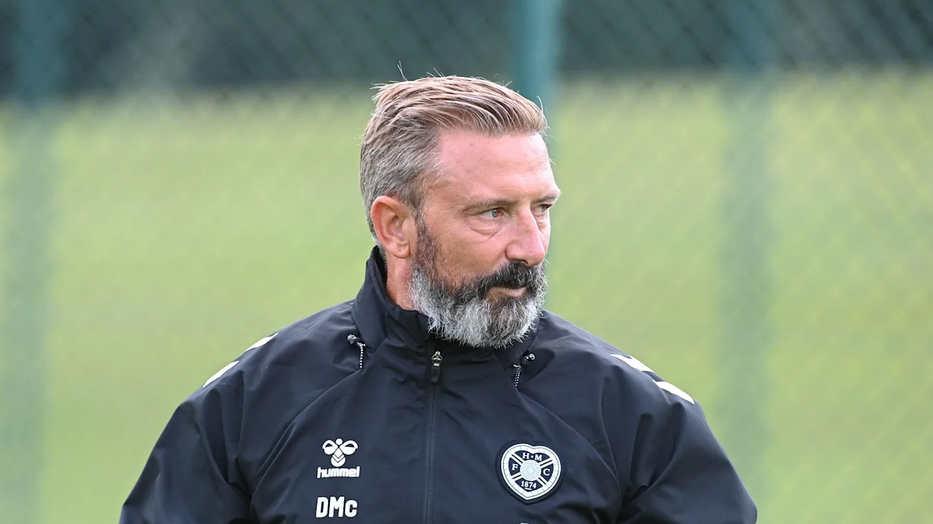Derek McInnes has Hearts leading the way in the Scottish Premiership as Celtic come to Tynecastle