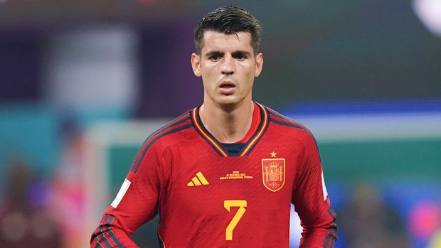 Alvaro Morata has scored three goals for Spain at the World Cup so far