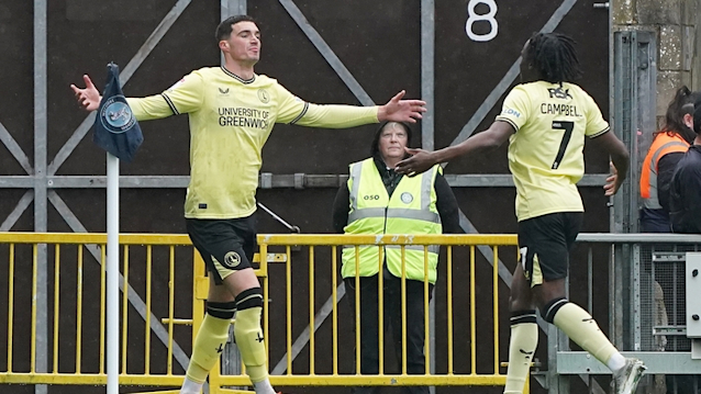 Wycombe’s automatic promotion hopes dented after thrashing by Charlton