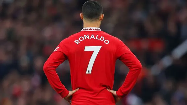 Cristiano Ronaldo wore the No7 shirt for Manchester United over two spells