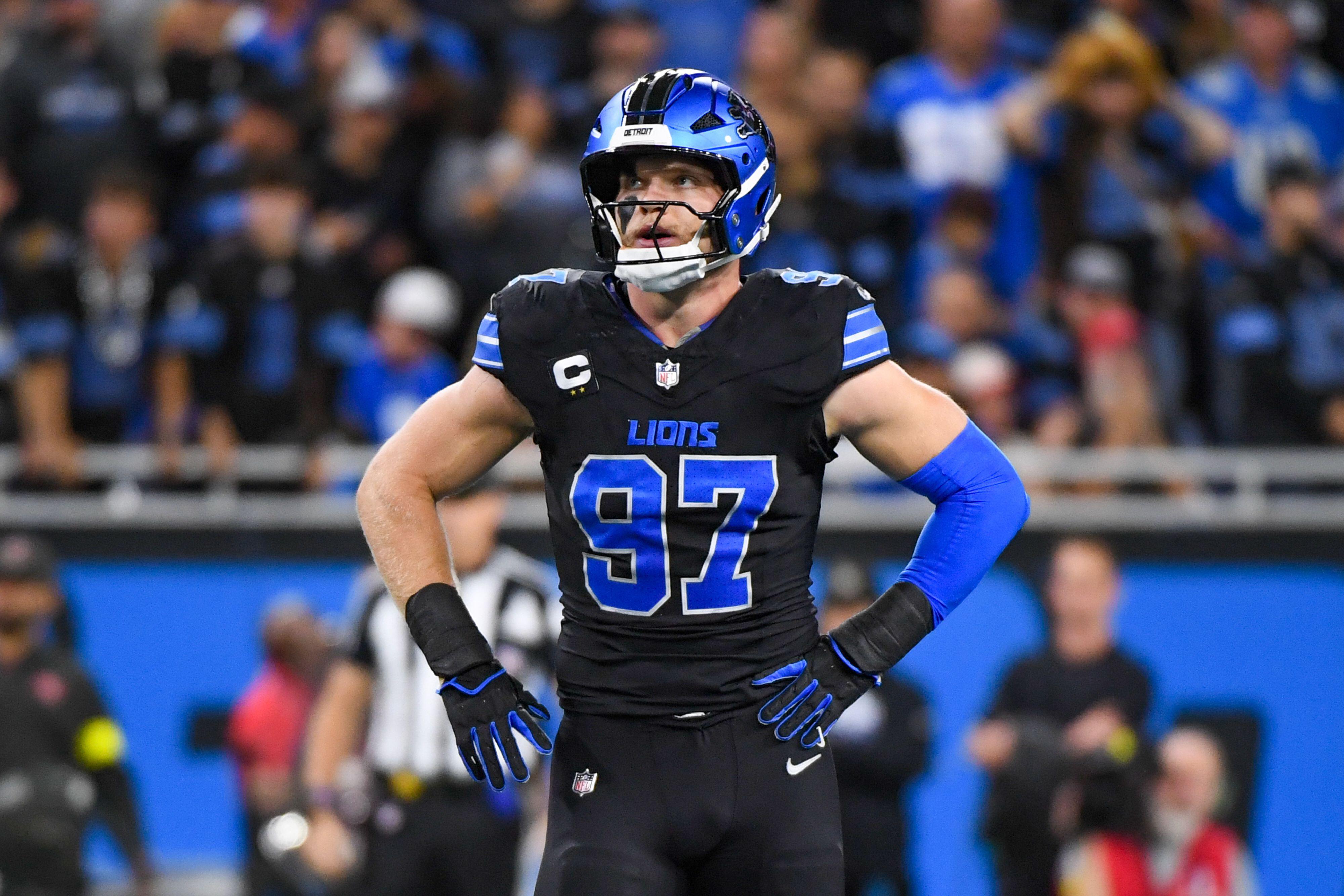 Lions Signing Star Defensive End Aidan Hutchinson to Four-Year Extension