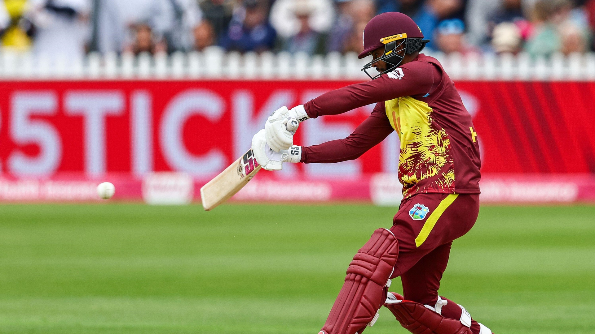 Shai Hope has scored at least 45 in five of his last six T20Is, scoring an unbeaten 102 last time out at Warner Park
