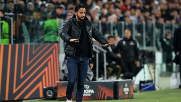 Manchester United boss Ruben Amorim is hoping for another good result in Europe against Lyon