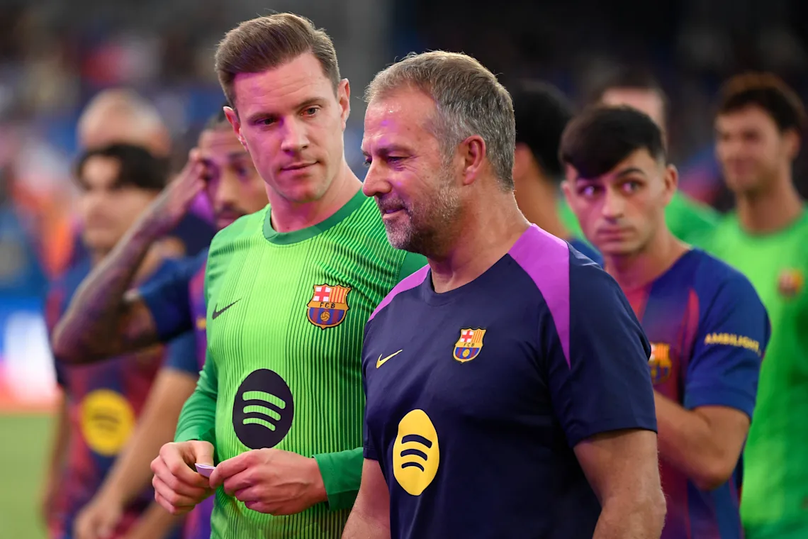 Barcelona goalkeeper Marc-Andre ter Stegen has been linked with a January exit