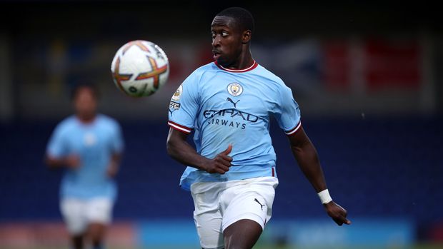 Manchester City forward Carlos Borges helped his side to last season's Premier League 2 title