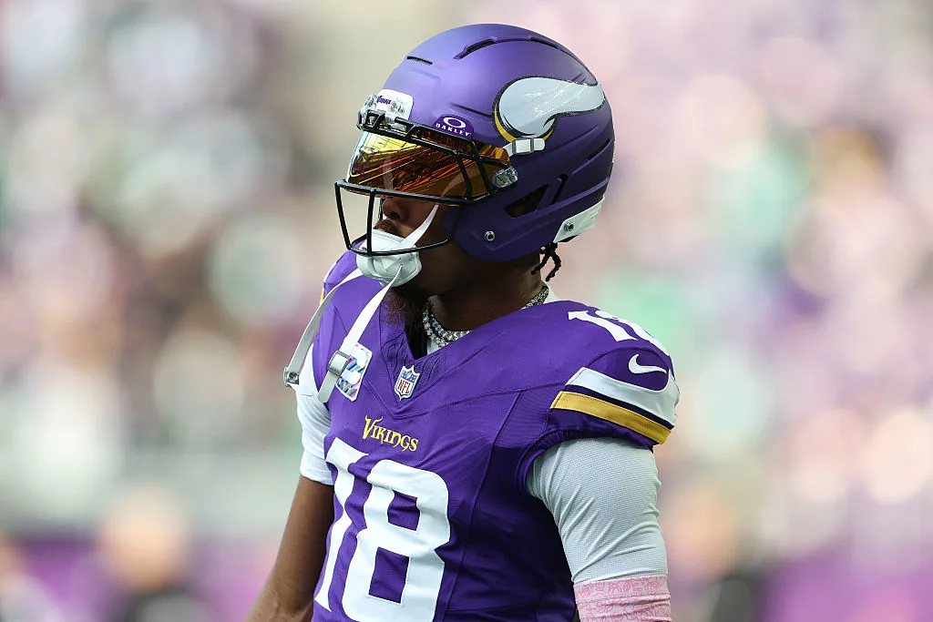 Minnesota Vikings wide receiver Justin Jefferson