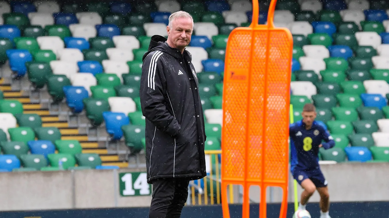 Michael O'Neill's side host Slovakia as their bid to qualify for next year's World Cup continues