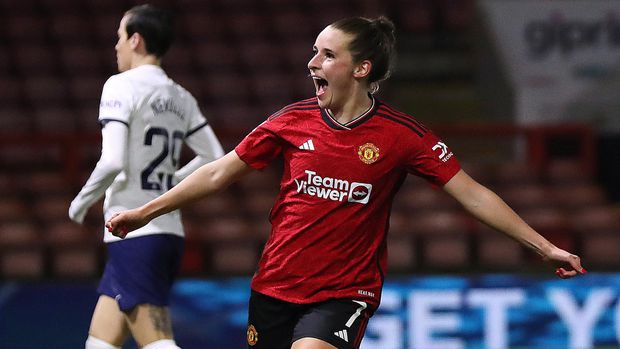 Ella Toone was named player of the match in Manchester United's 4-0 win at Tottenham