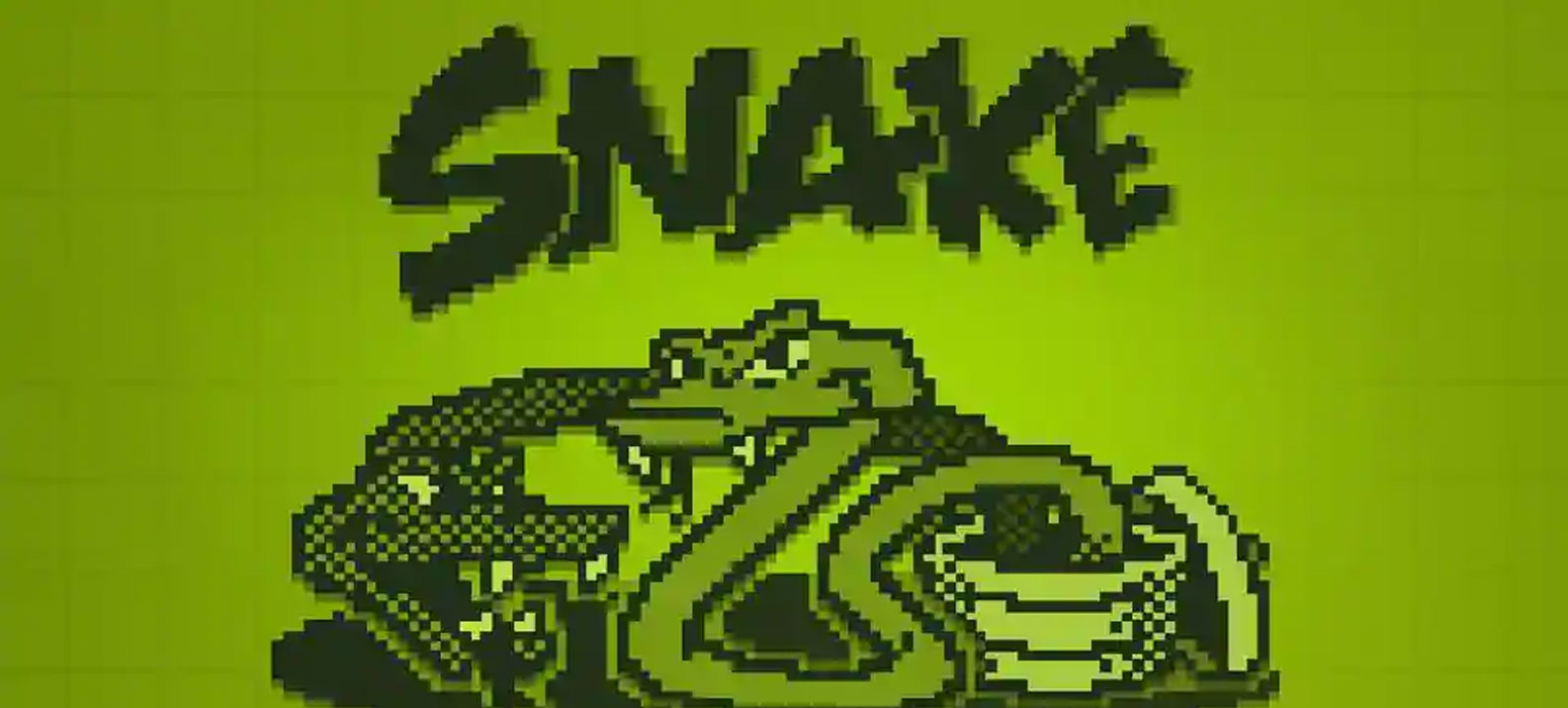 Google Snake Pixel Game | Poster