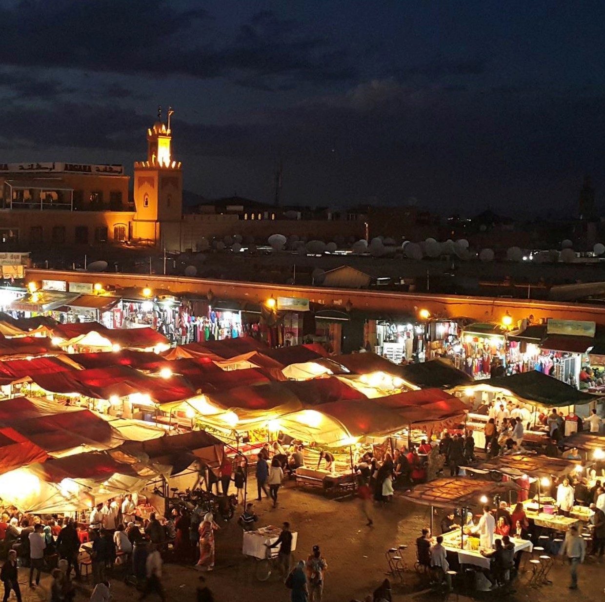 Morocco Night Market