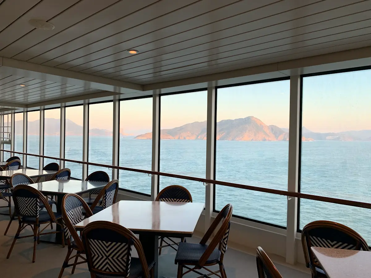 星夢郵輪 Buffet Outside Area