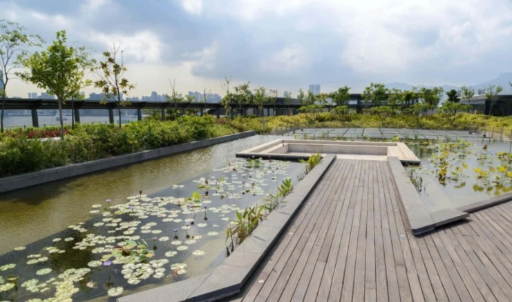 啟德郵輪碼頭-噴泉廣場