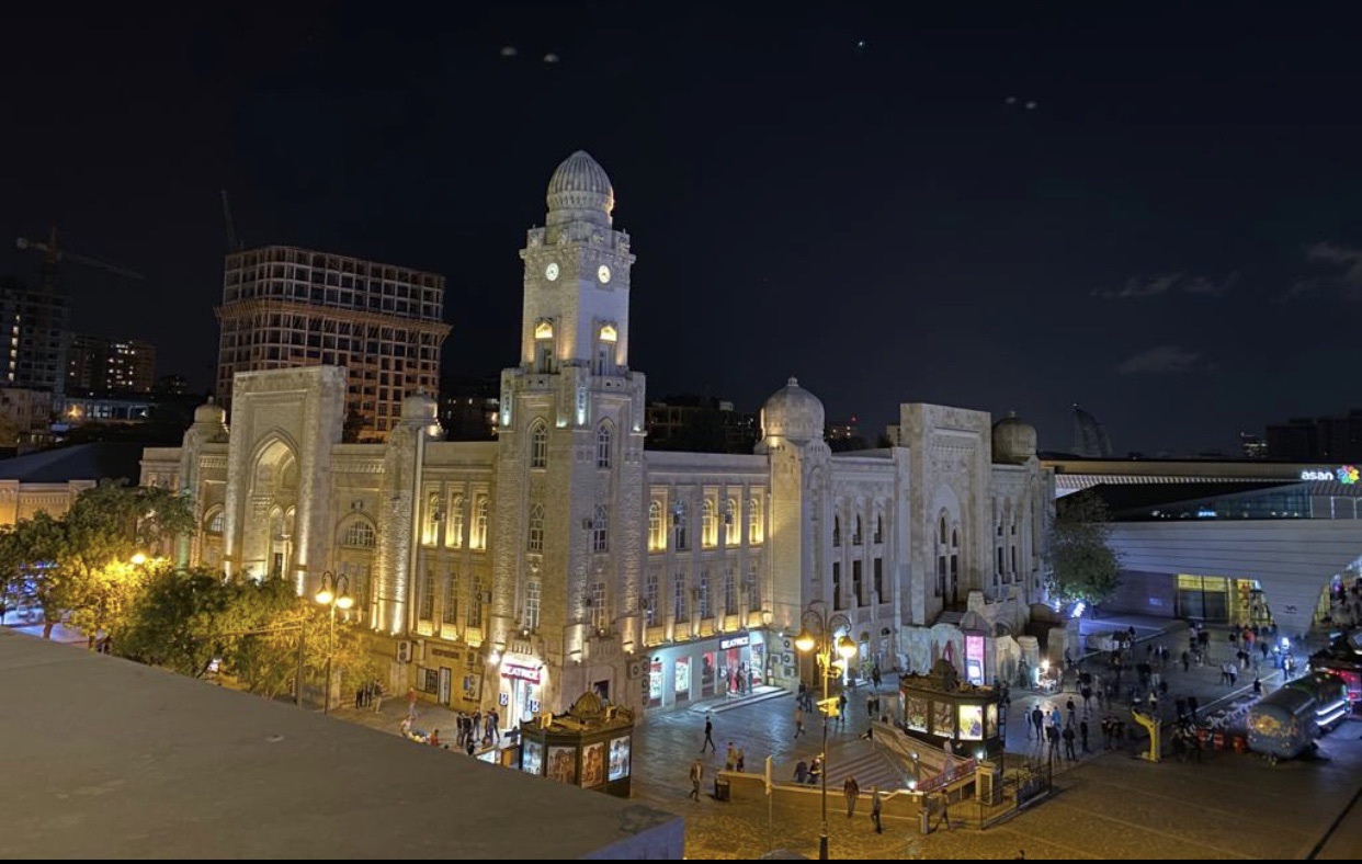 Azerbaijan city night