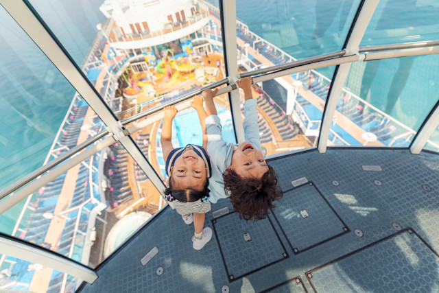 皇家加勒比「海洋光譜號」的北極星。