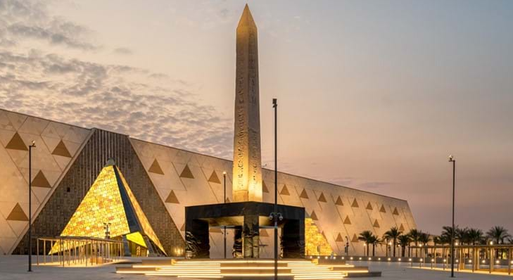 埃及大埃及博物館必看懸空方尖碑（Hanging Obelisk）