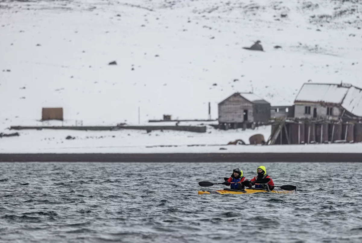 天鵝探索郵輪- 划艇