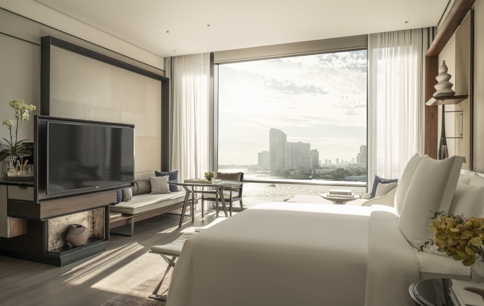 Four Seasons Bangkok Thailand - 河景尊貴客房 Premier River View Room