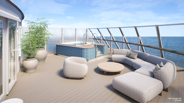 Concierge Royal Suite - Elsa 主題房Verandah 露台