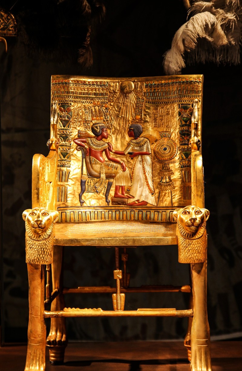 圖坦卡門黃金寶座 Tutankhamun Chair