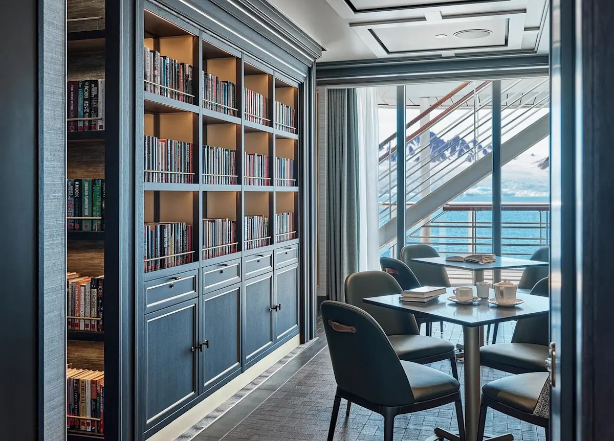 Silversea Endeavour Library