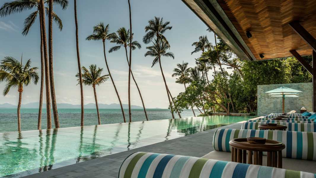 Four Seasons Resort Koh Samui - Beachfront Infinity pool 海濱無邊際泳池