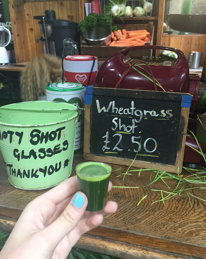 Wheatgrass Shot