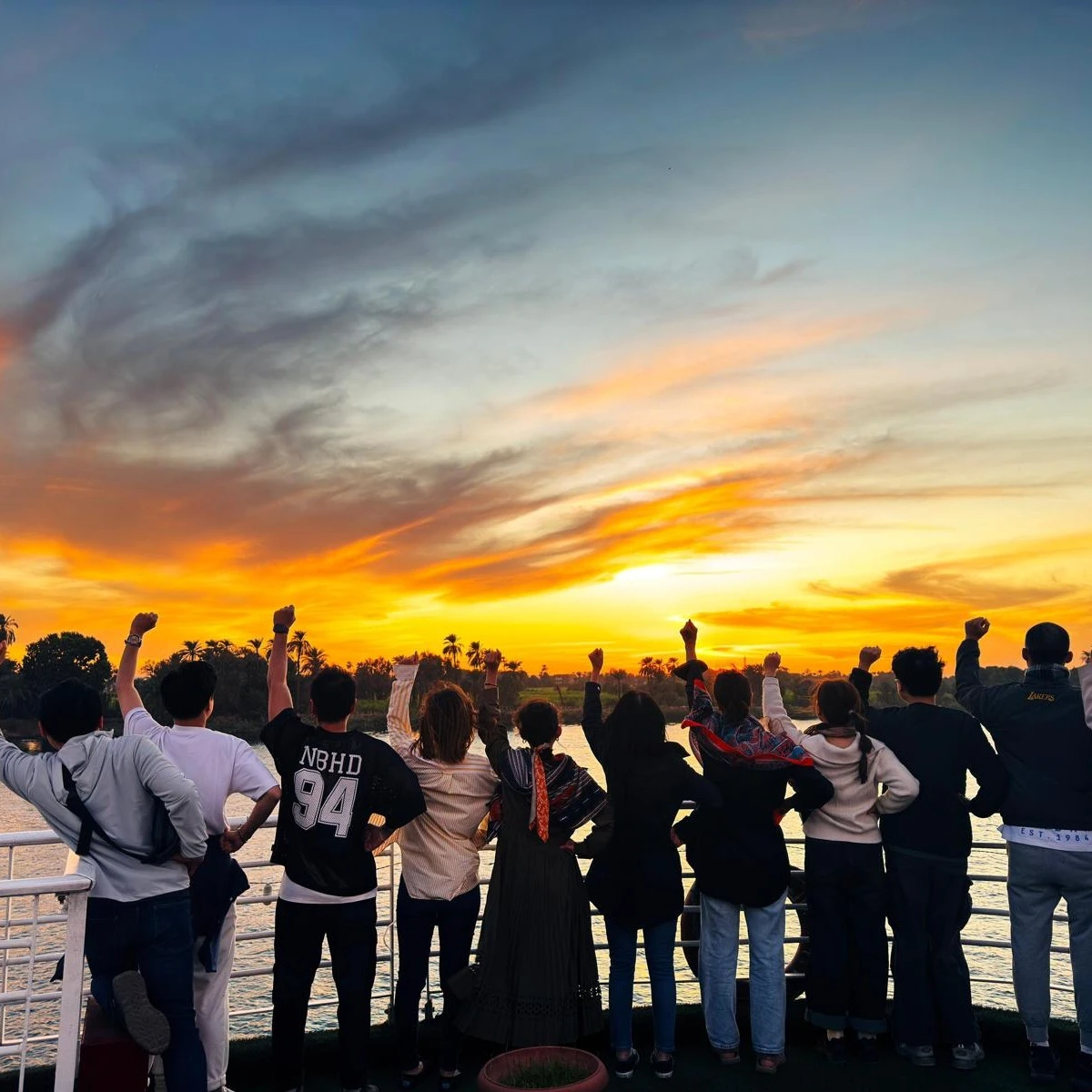 金怡假期2026年埃及團於尼羅河郵船黃昏現場實拍