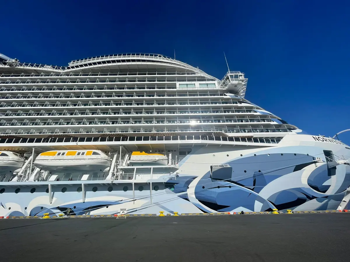 Norwegian Prima Side Front View