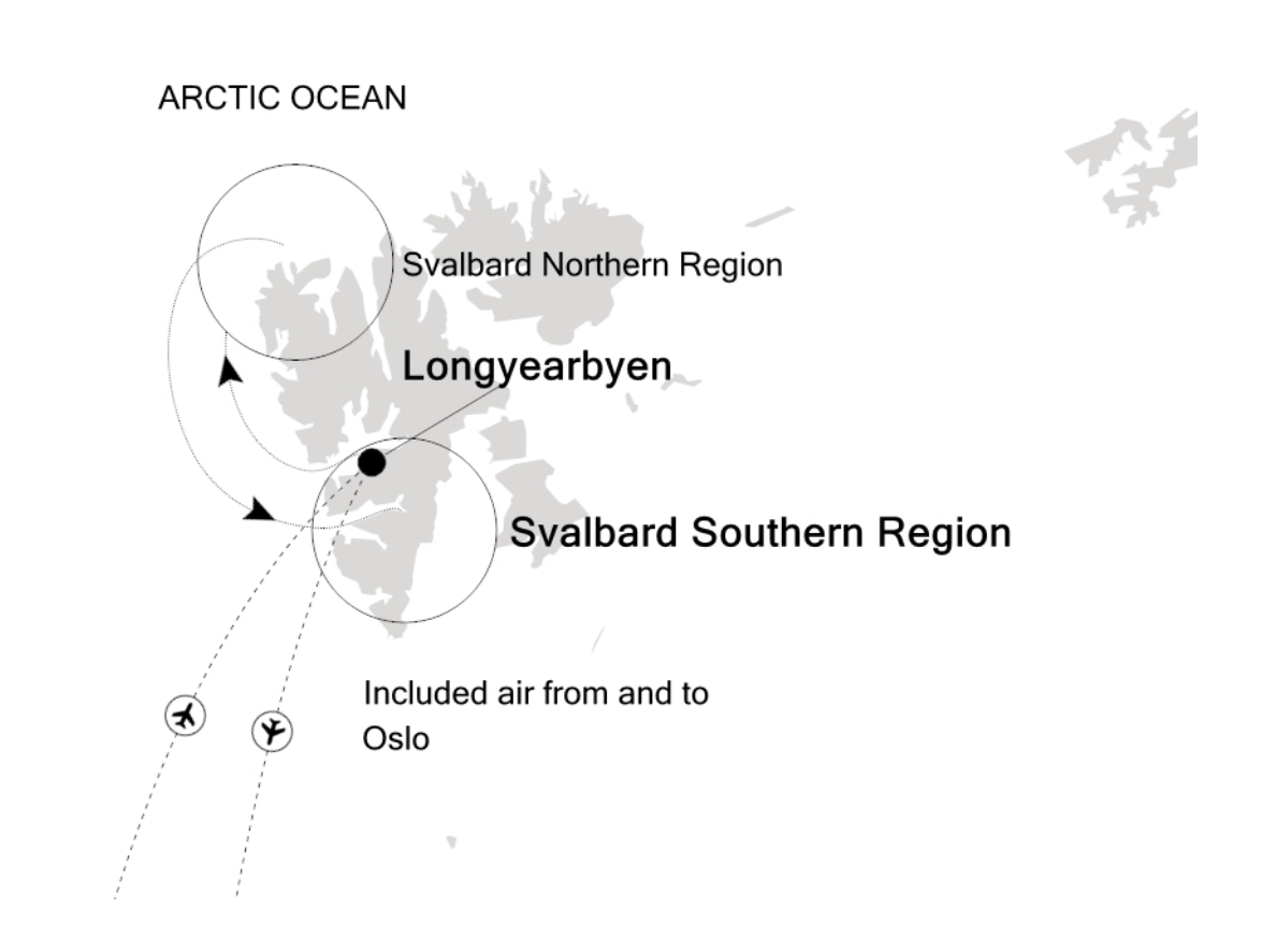 北極郵輪推介- 銀海郵輪奮進號航線