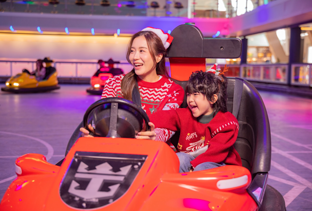Spectrum of the Seas Christmas Bumper Car