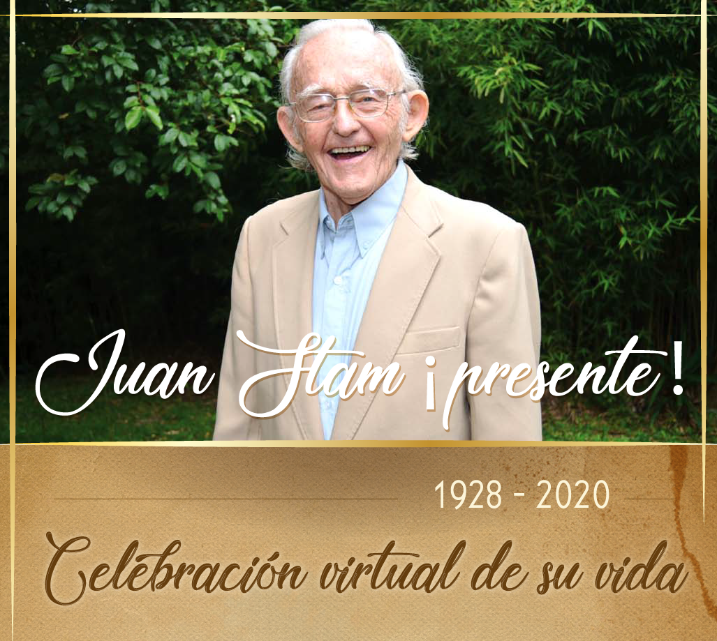 Cover Image for Celebración de la vida de Juan Stam.