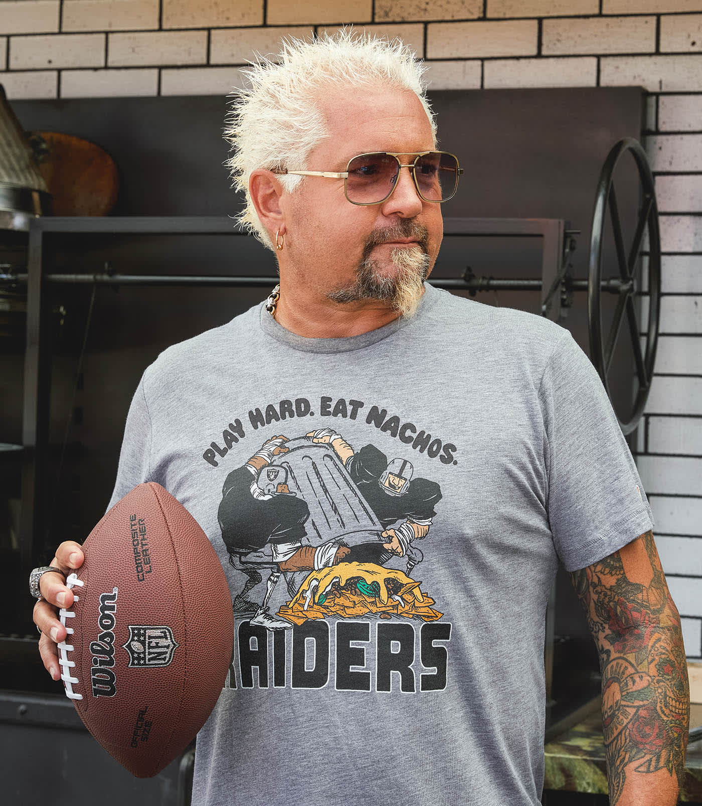 Guy Fieri, Homage Create T-Shirts Celebrating NFL Teams