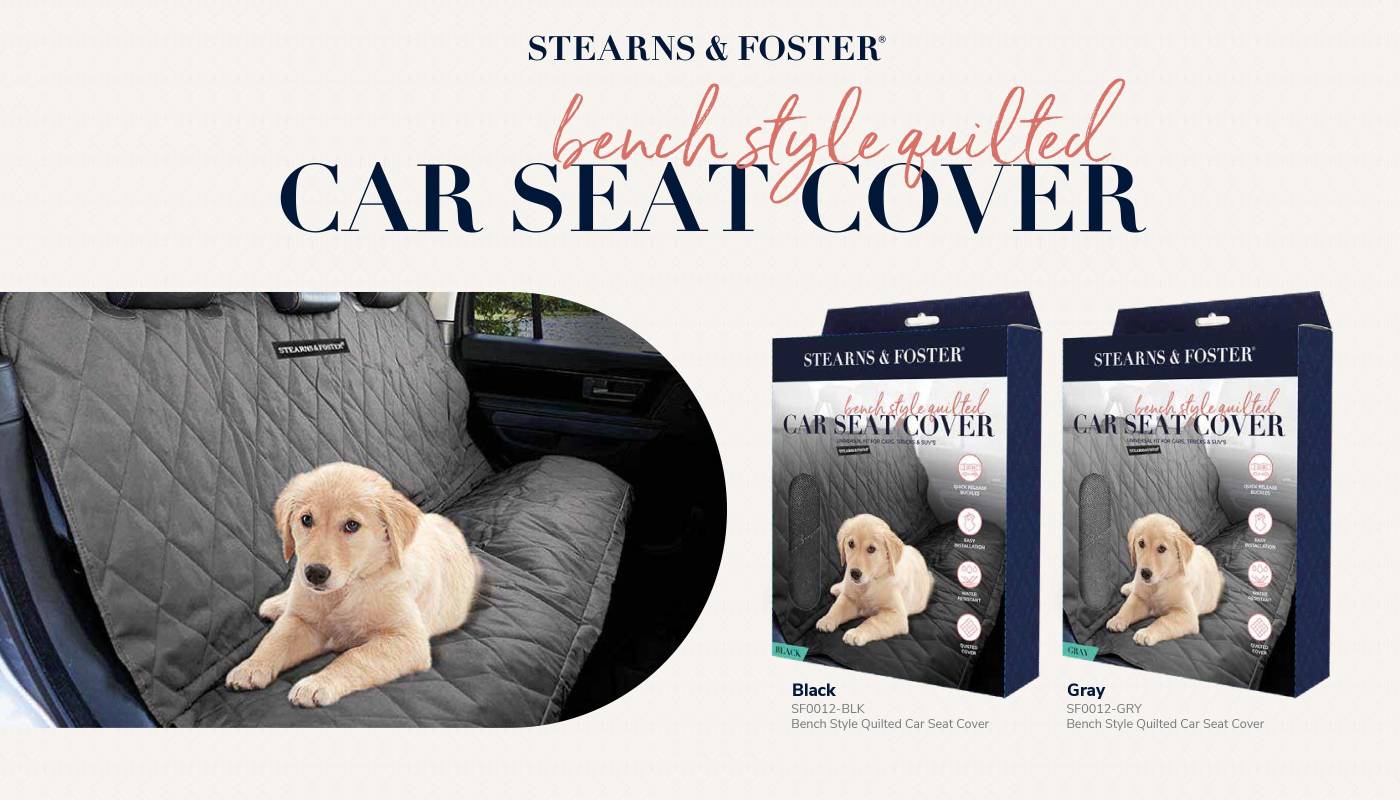 dog seat cover stearns&foster