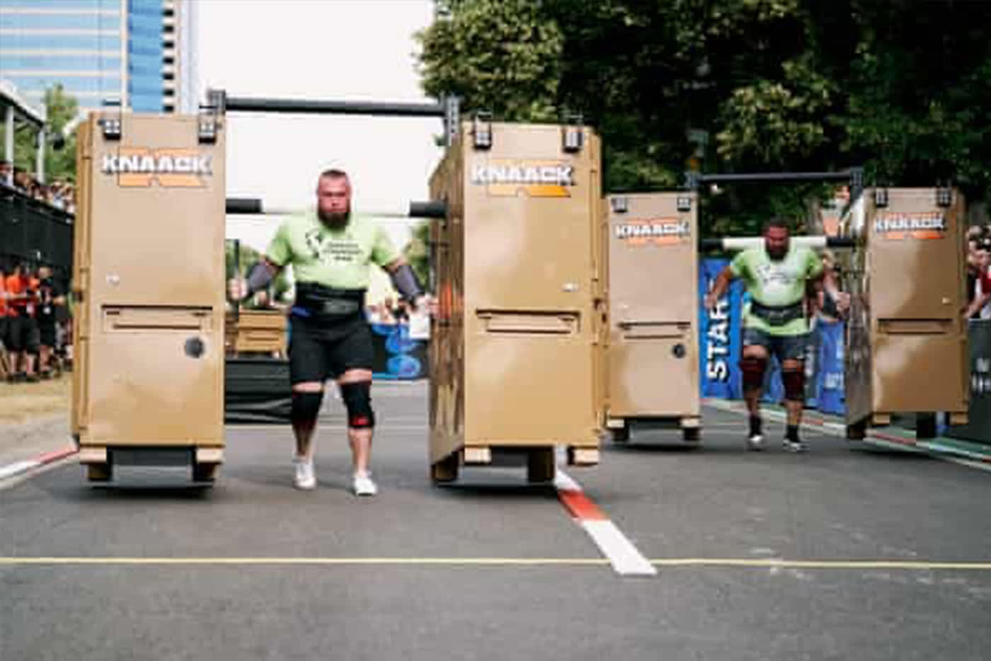 KNAACK Construction Products Featured in World's Strongest Man Competition