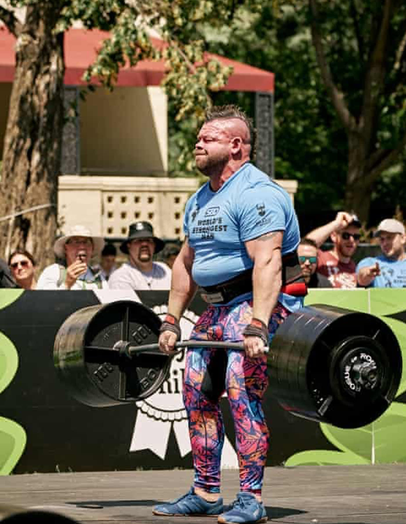 300lb of muscle in a XXXXL T-shirt: how the World’s Strongest Man ...