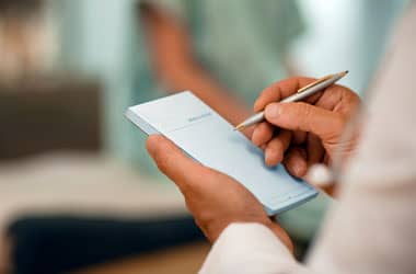 مثال وصفة النظارات