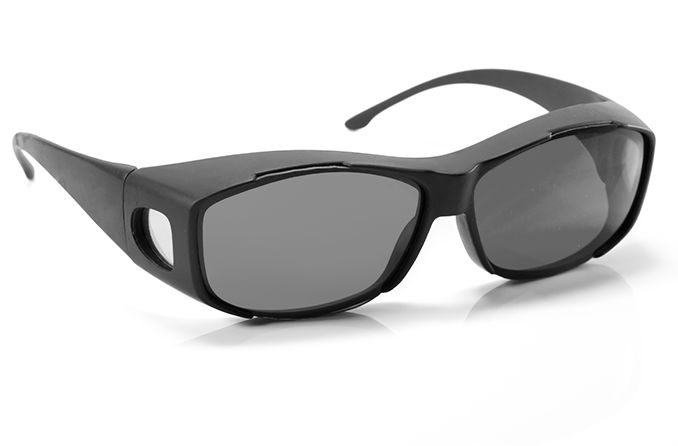 Polarized Large Fit Over Sunglasses Cover Over Prescription Eye Glasses  Fishing