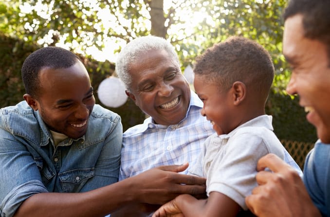 multigenerational African American family
