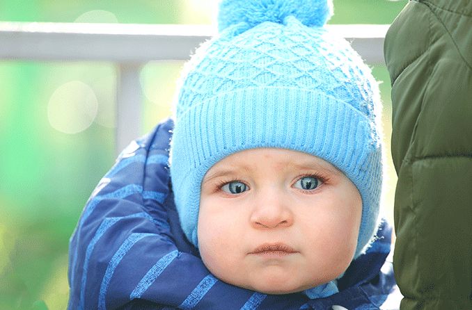 menino com coloboma