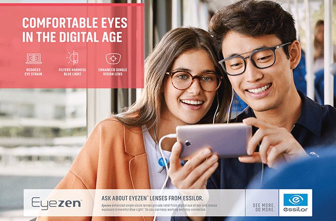 Eyezen lenses poster
