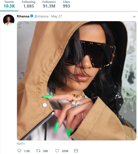Rihanna sunglasses (Fenty)