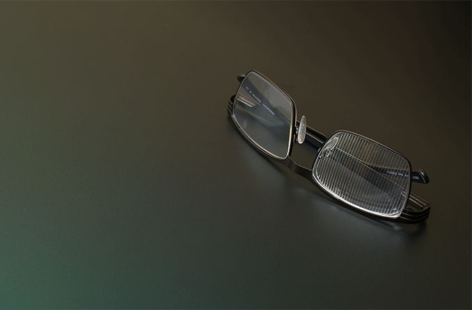 prism eyeglasses for diplopia (double vision)