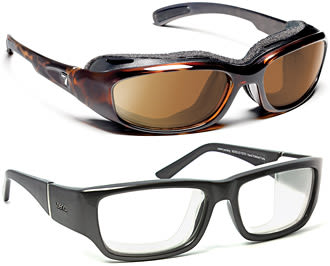 النظارات الشمسية الملفوفة والنظارات من Panoptx